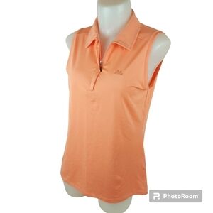 🍄3/50$🍄 MONTEREY by Joff Golf tennis picklebal sleeveless polo 1/4 zip Size M
